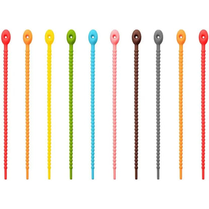 Silikonbinder/Kabelbinder für blinde und sehbehinderte Menschen - Alltagshilfe