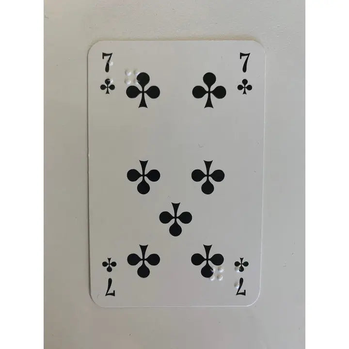 Skatspiel mit taktilen Symbolen - Spiel