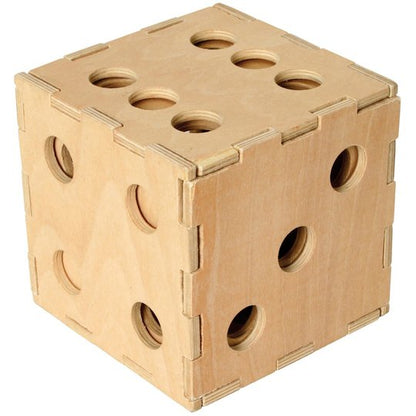 taktiler Holzcube