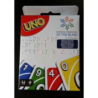 Uno Kartenspiel in Brailleschrift - Spiel